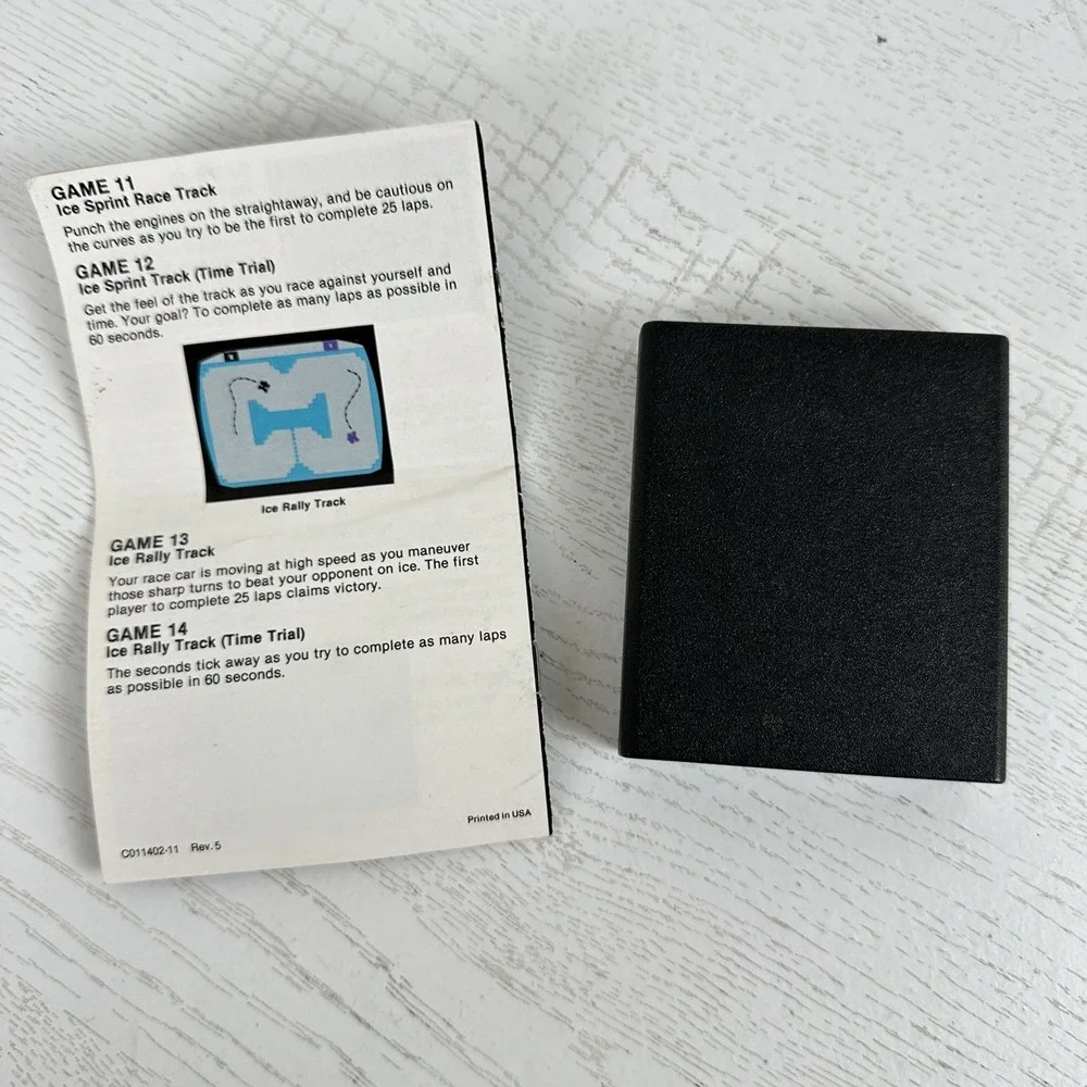 Atari 2600 Indy 500 Video Game Program Instructions Booklet Manual CX2611